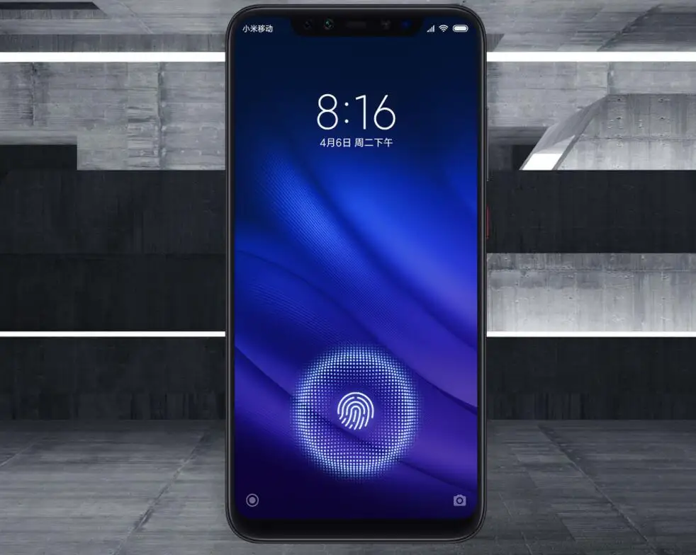 Xiaomi Mi 8 6 ГБ 128 ГБ Snapdragon 845 мобильный телефон с экраном, отпечаток пальца, 6,21 дюймов FHD+ полноэкранная двойная камера 12 МП