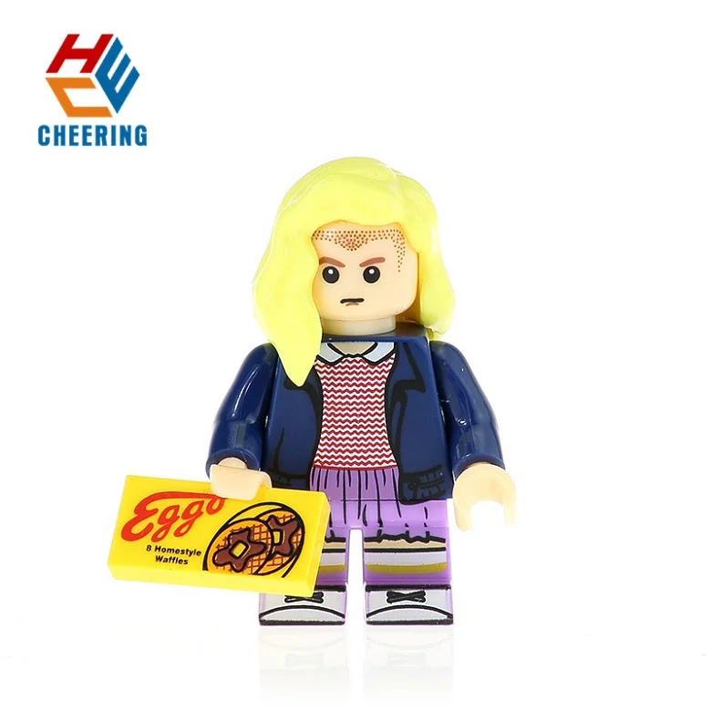 

20Pcs KF409 Stranger Things Super Heroes Eleven Lucas Dustin Will Bricks Building Blocks Action Figures For Children Gift Toys