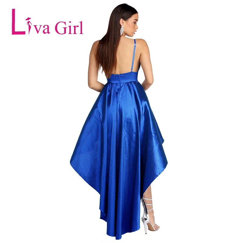 Navy-Blue-Spaghetti-Straps-Sleek-Hi-lo-Party-Dress-LC610136-5-3 