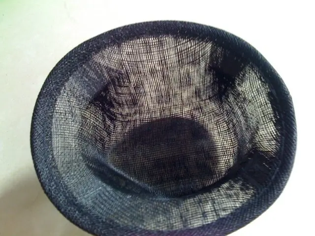 Черная шапка Sinamay Top Hat Mini Top Hat чародейная шляпа оптом и в розницу
