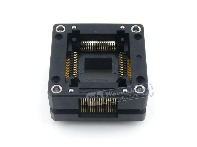

Modules QFP64 TQFP64 LQFP64 OTQ-64-0.8-01 Enplas IC Test Burn-in Socket Adapter 0.8Pitch Free Shipping