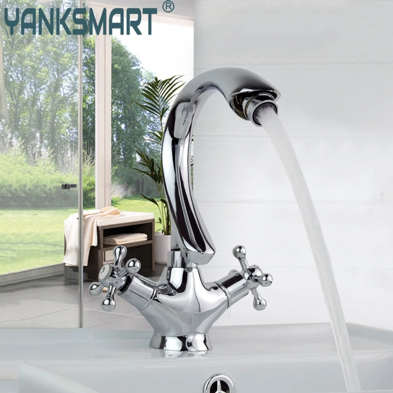 Yanksmart Luxury Bathroom Faucet Construction & Real Estate Single Hole