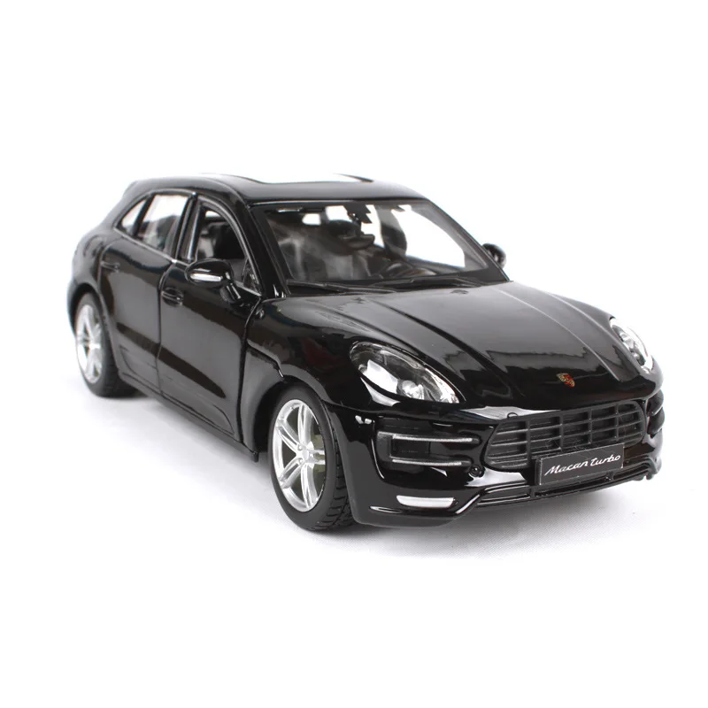 Bburago 1:24 Porsche Macan имитация сплава Модель автомобиля ремесла Коллекция украшения игрушки инструменты подарок