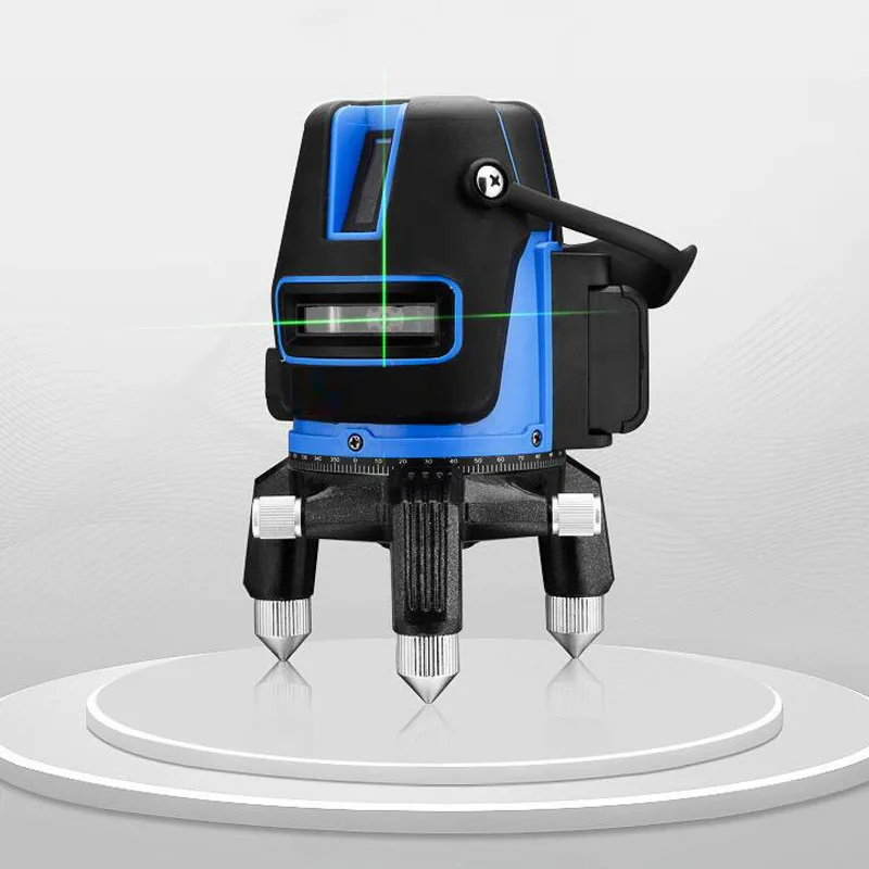 

Laser Level 360 Rotation Self-Leveling Laser Level Automatic Line Double Charging Line Instrument Iindoor And Outdoor Detector