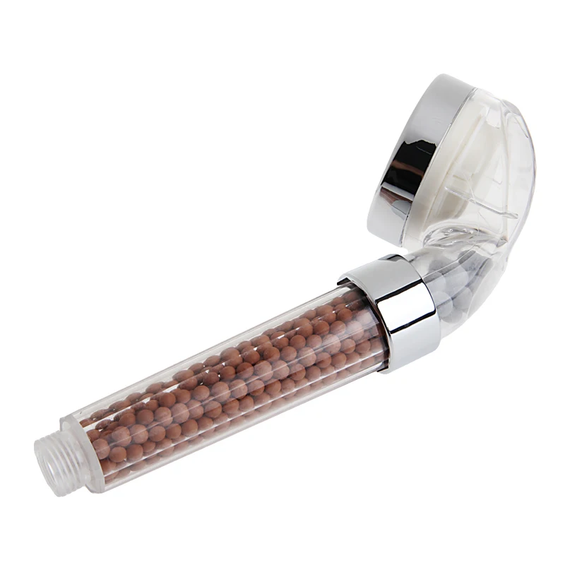 

7 Colors Change LED Shower Head Tourmaline SPA Hand Held Filter Water Glow Light