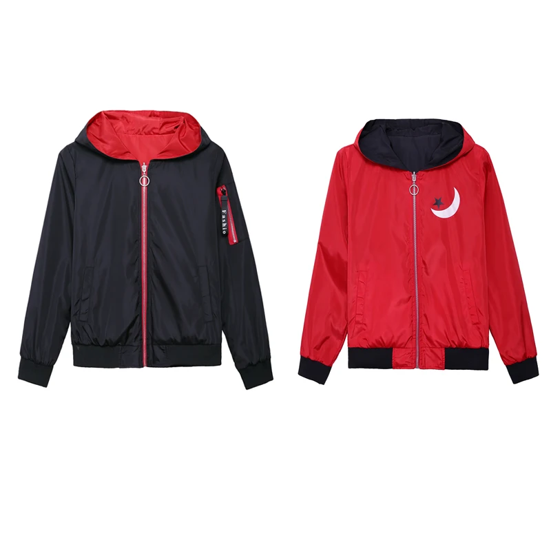 Short hoodies coat female spring autumn new spring plus size jacket women's small jacket double-faced short bomber jackets women