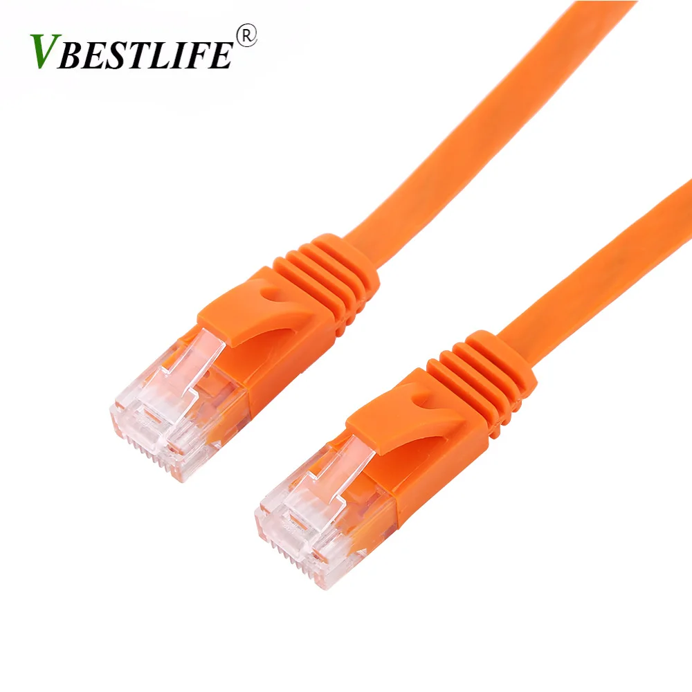 

VBESTLIFE Ethernet Cable CAT6 Lan Cable UTP RJ 45 Network Cable rj45 Patch Cord 0.5m/1m/2m/3m for Router Laptop Ethernet Cable