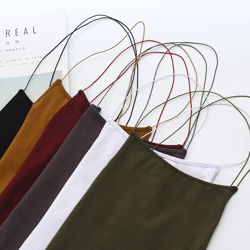 Sexy Top Slim Small Vest Women Summer Europe America Halter Tops Femme Fashion Camisole Cropped Feminino 2020 Designer Shirts