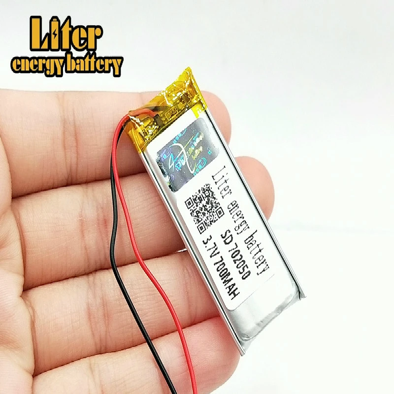 Литий полимерная аккумуляторная батарея 700 мАч 702050 3 7 в для Mp3 MP4 MP5 GPS наушников PAD
