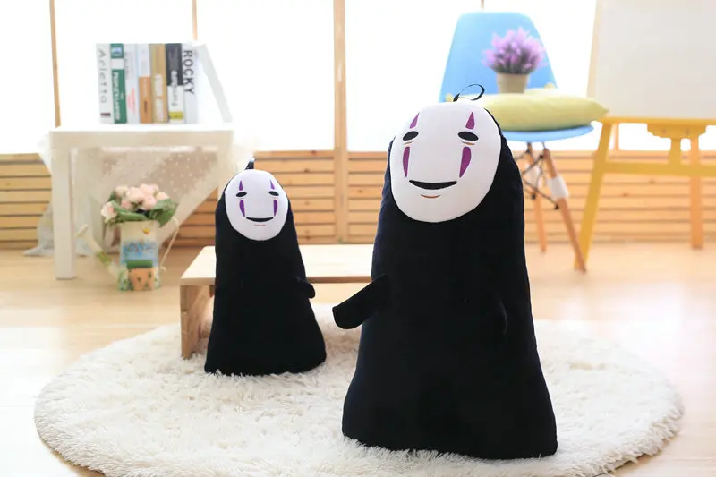 1 шт. 40/60 см Studio Ghibli Унесенные призраками Kaonashi без лица безликих Косплей плюшевые игрушки