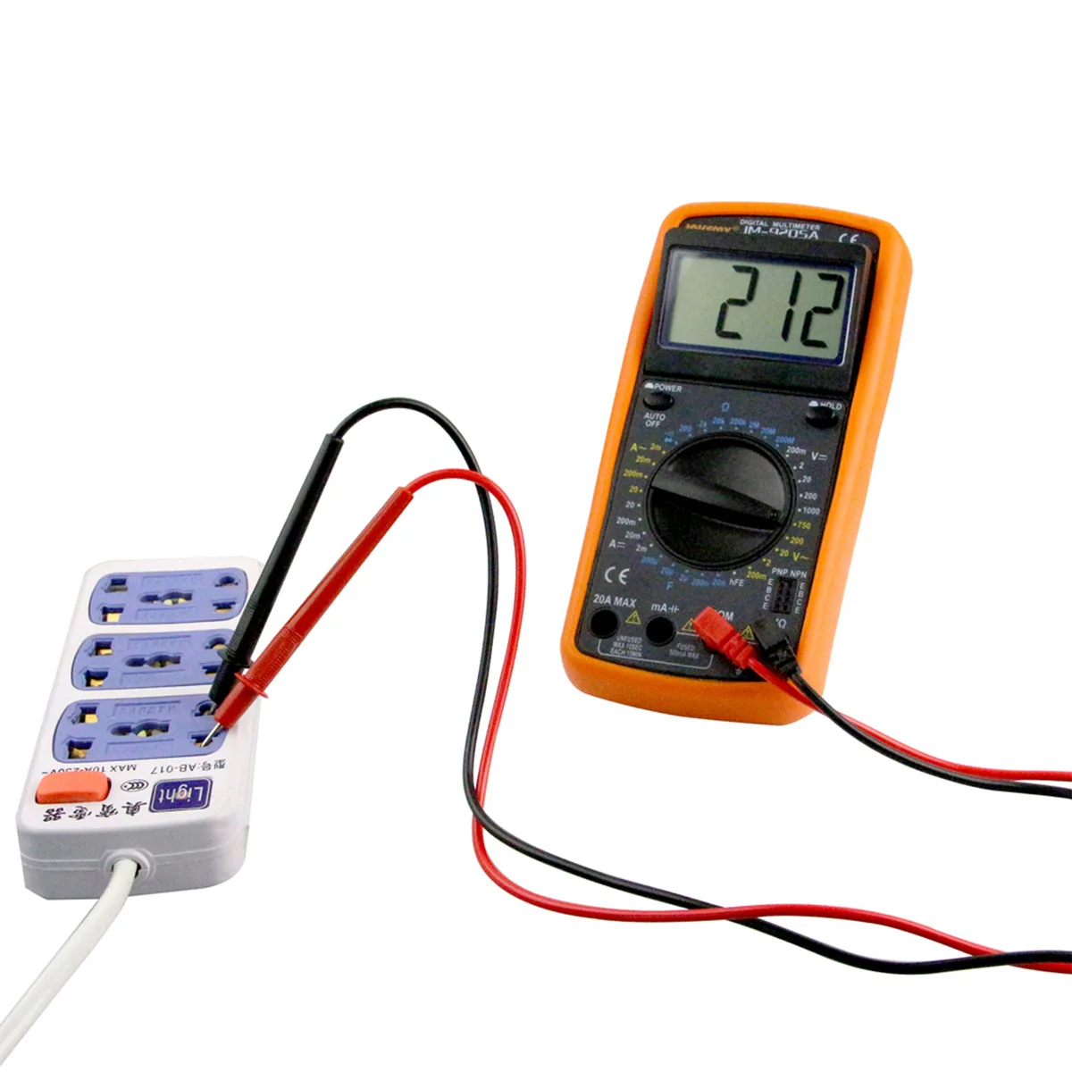 

Portable Digital Multimeter Backlight AC/DC Ammeter Voltmeter Ohm Tester Meter Dt9205a Handheld LCD Multimetro