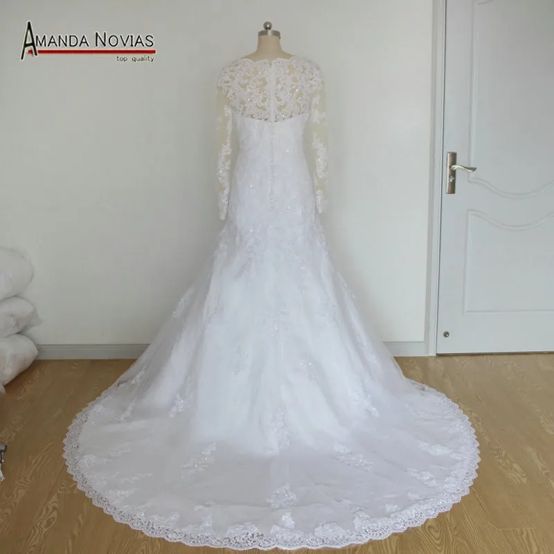 Винтажное платье vestidos de noivas renda с бисером и кружевом, свадебное платье с фатиновой юбкой телесного цвета