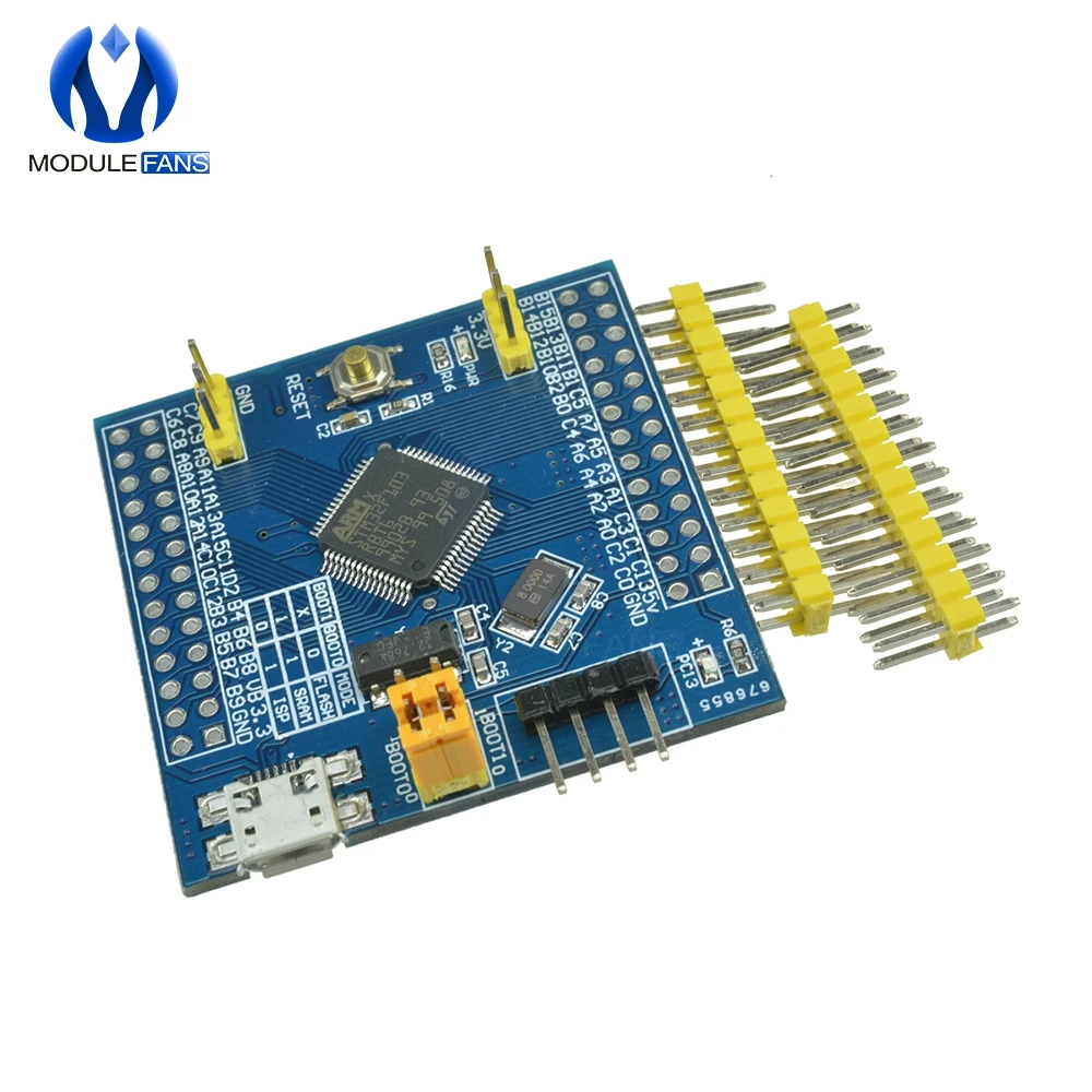 Мини плата разработки STM32F103RBT6 ARM STM32 детская рандом76 для модуля платы расширения