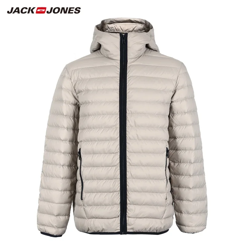Promo JackJones Men's Hooded Down Jacket Parka Coat Outerwear Menswear 218312508