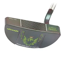 Клюшка для гольфа стальной вал мужской правшей круговой шпаттер PVD Черный хроматический