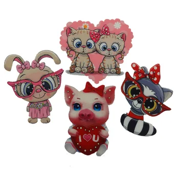 

2019 New Fashion DIY Applique Embroidery Applique Costume Decoration Dimensional Cartoon 3D Printing