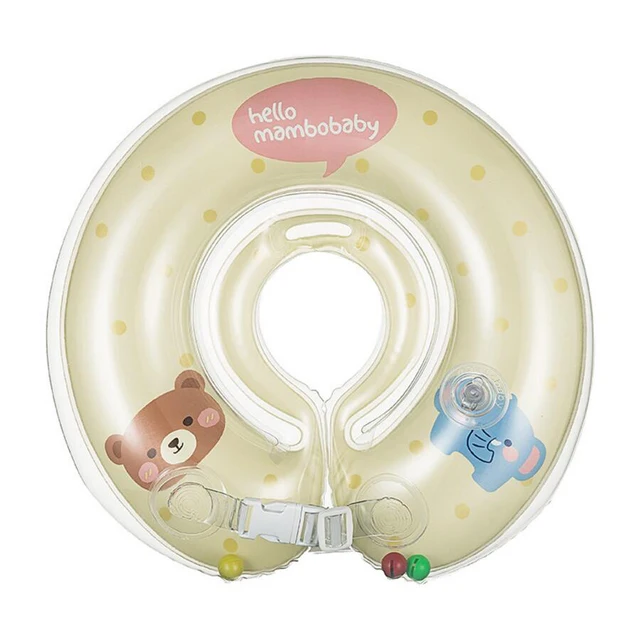 4-18M Baby Swimming Neck Float Ring Inflatable Kid Neck Swim Ring Circle Baby Bath Toy Swim Trainer Swimming Pool Accessories 3