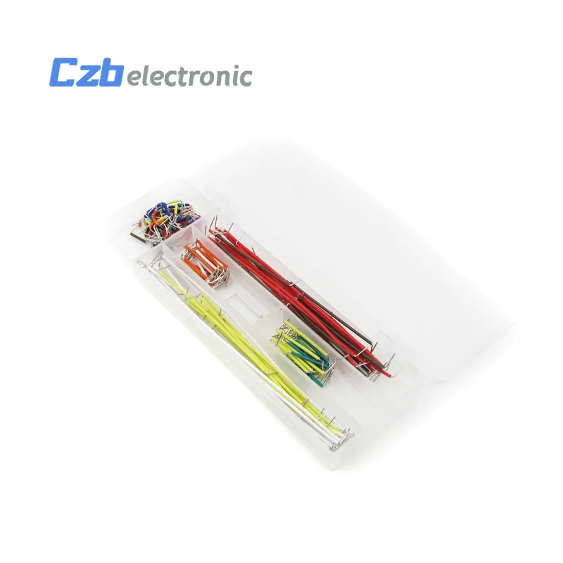 HS16B007 Hot Sell 140 pcs U Shape Solderless Breadboard Jumper Cable Wire Kit For Arduino Shield For raspberry pi With Case(2)