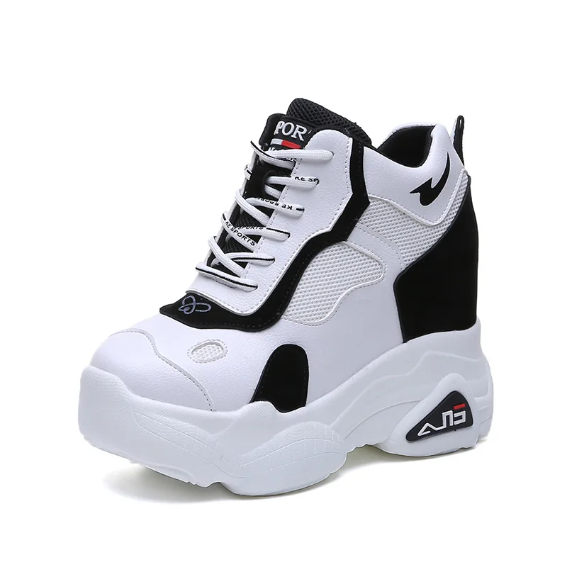 

2019 Spring&autumn New Old Shoes Female Korean Wild Casual Thick-soled Platform Sports Wear-resistant&non-slip Women's Shoes