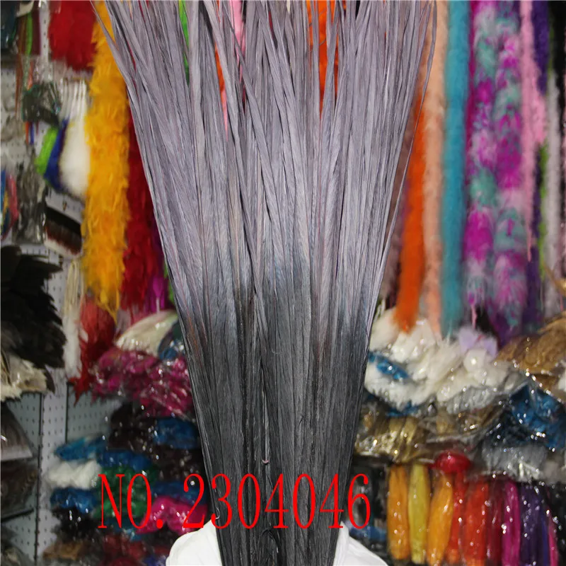 

Z & Q & Y new natural pheasant tail 50 dyed 70-75CM (28-30 inch) feathers DIY opera headdress landscaping clothing