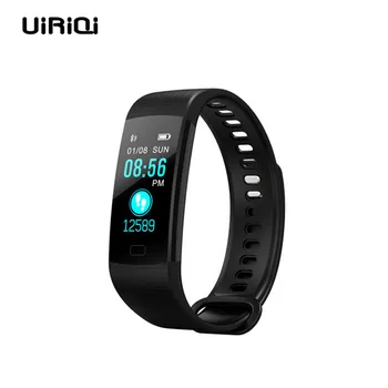 

UiRiQi Bluetooth Bracelet Spots Fitness Tracker Heart Rate Monitor Smart Bracelet Activity Tracker For Android iOS Mobile Phones