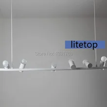 Потолочная подвесная освещающая люстра-6 огней современный дизайн птицы на дереве ствол подвесной светильник