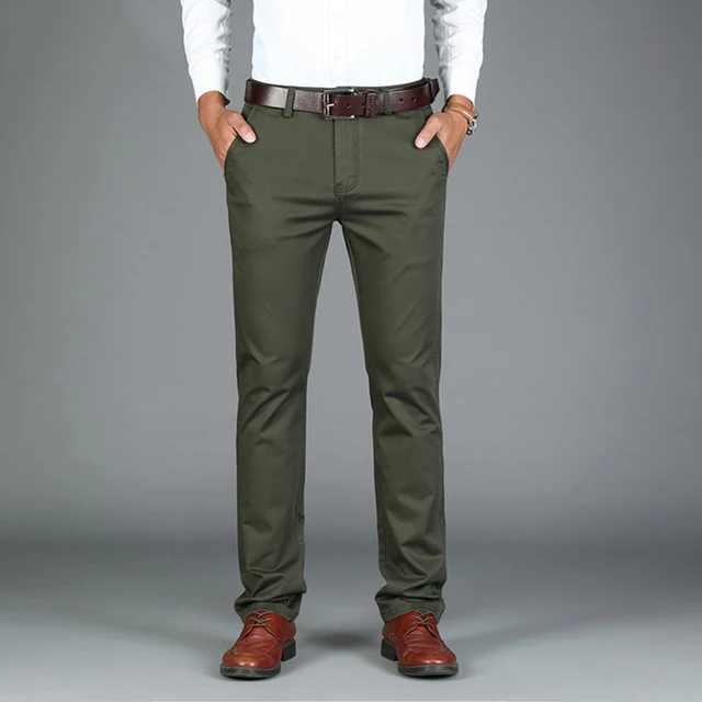 King Bright Brand Fashion Men Casual Pants Black Army