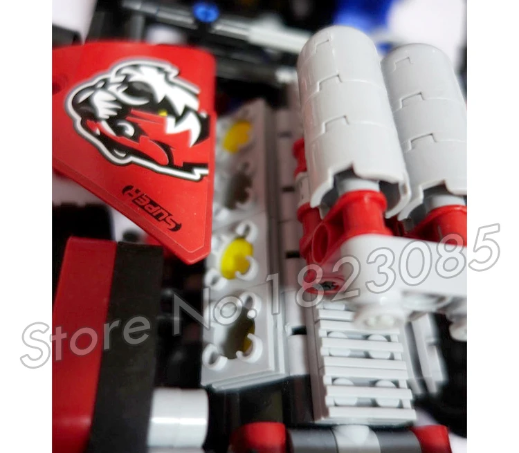 608 шт. 2в1 Technic Advanced Limited Edition набор гоночных грузовиков 3360 фигурки строительные