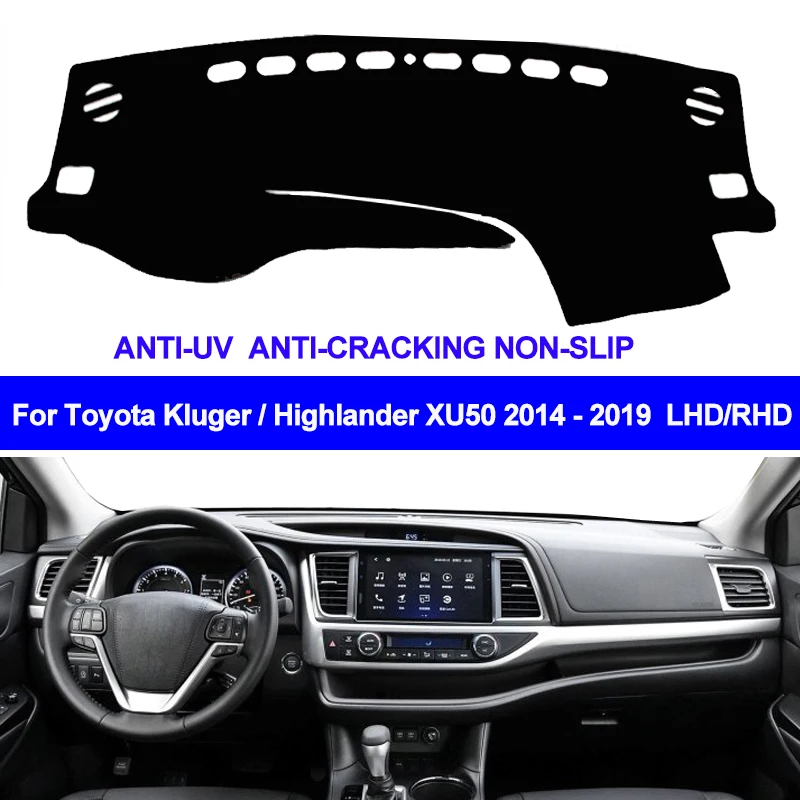 Toyota Highlander Dashboard Carpet Fits 2014-2019 Toyota Highlander Dashboard Carpet