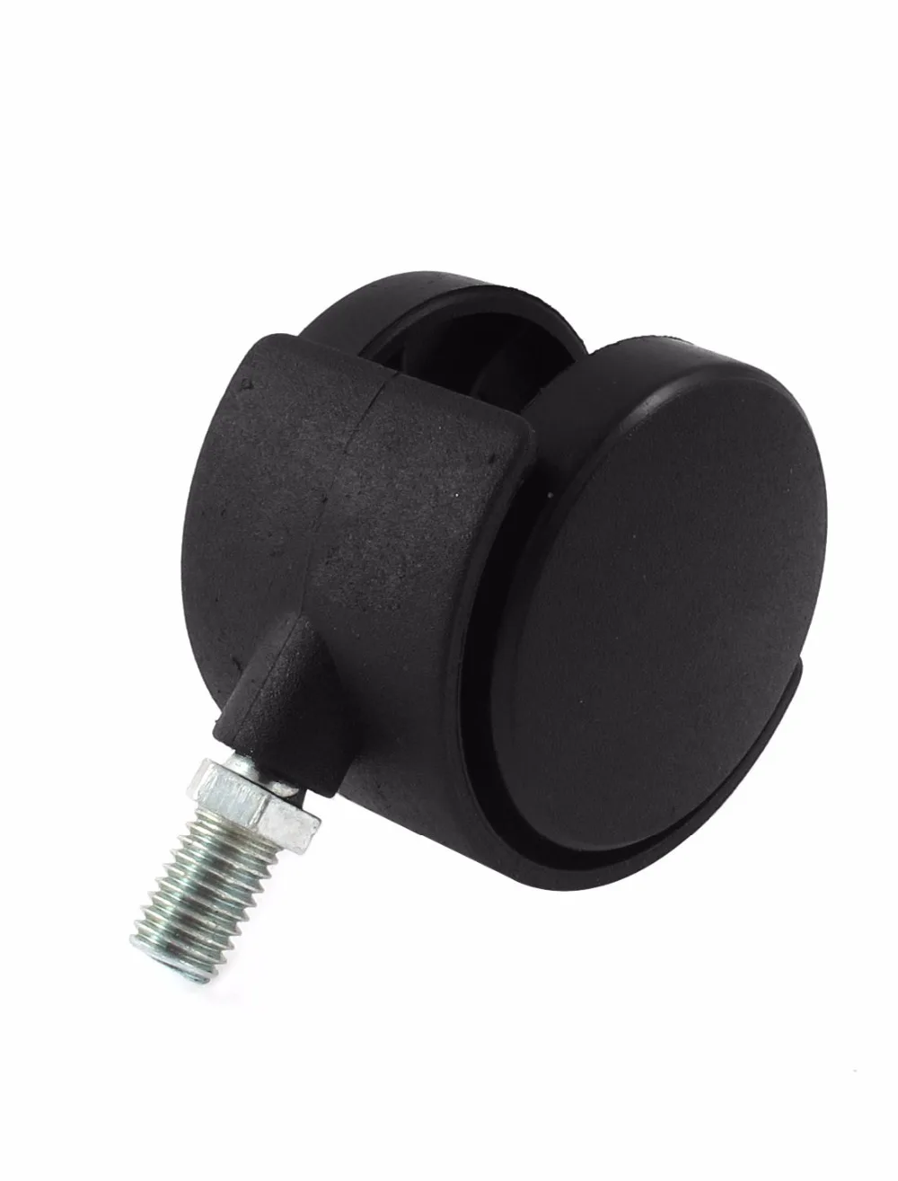 Cadeira Do Escritório M10 x 15 uxcell mm Rosca Da Haste Nylon 2 "Giratória Rodízio Duplo Rodas 5pcs-1