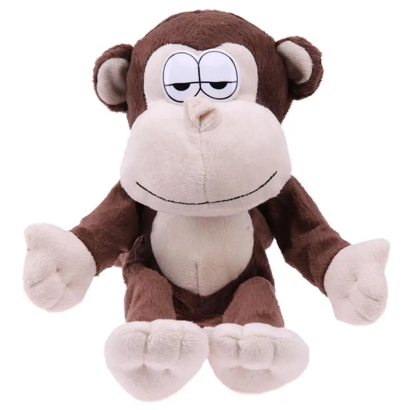 

Funny Monkey Talking Laugh Animal Toy Recording Sound Fantasy Toys Electronic Components for Kids Baby Birthday Gifts Toy