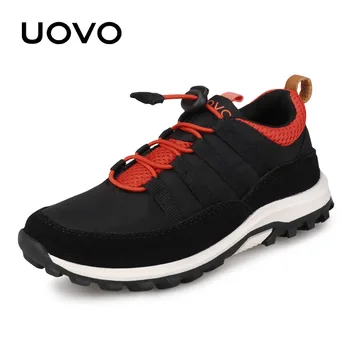 

New Boys And Girls Sports Shoes Autumn UOVO 2018 Children Shoes Breathable Kids Shoes Brethable Flat Casual Sneakers Eur #32-38