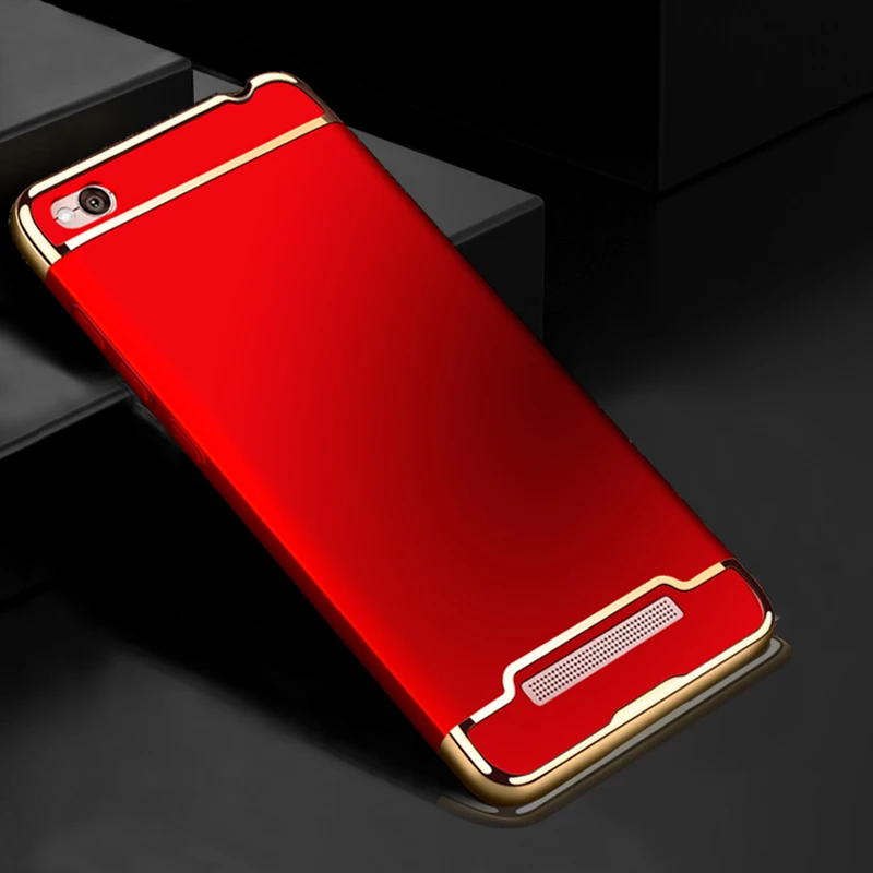 

Luxury Case For Xiaomi Redmi 5A Cover 360 Degree Protection Hard PC Phone 3 in 1 Case On Coque Xiomi Redmi5A 5 A Cases
