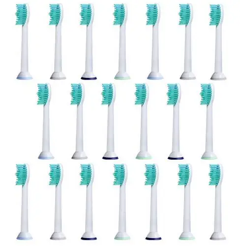 

20PCS REPLACEMENT TOOTHBRUSH HEADS FIT FOR PHILIPS SONICARE HX6013 HX6014 PRORESULTS STANDARD TOOTH BRUSH HEADS