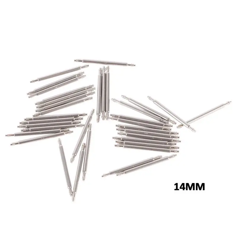 

*20pcs Stainless Steel Watch Band Spring Bars Pins Repair Watchmaker Link Pins Remove Tools 12-26mm Unisex Watch Accessories*