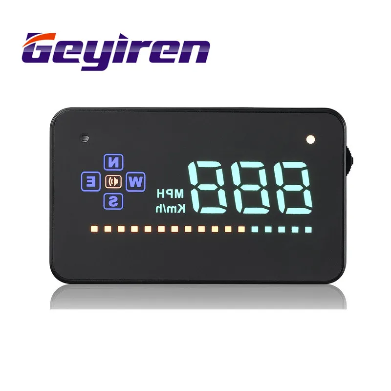 

Geyiren A2 Electronics Head Up Display Auto HUD Windshield Projecto Auto Vehicle GPS HUD Car Display