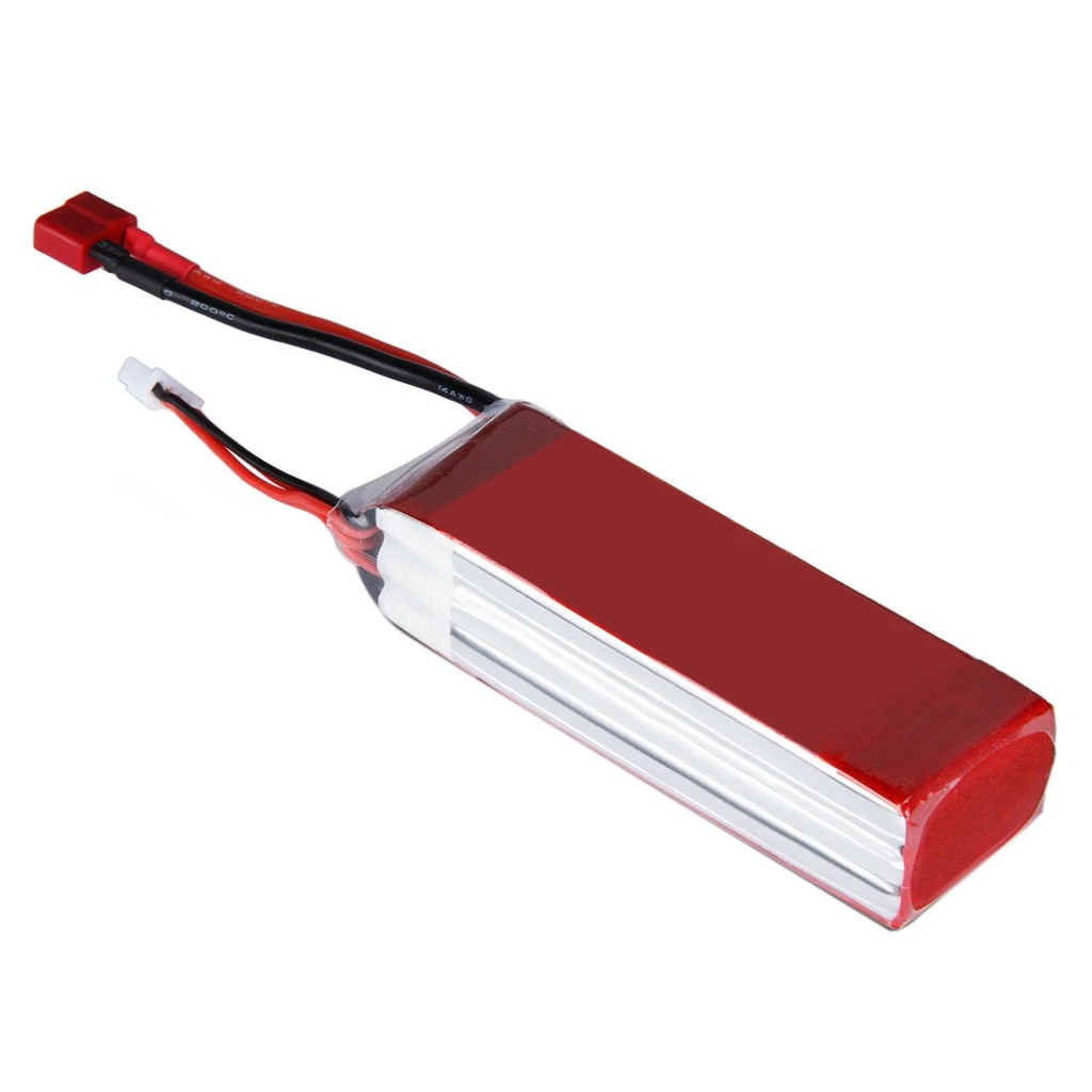 

2 x 2200mAH 25C 11.1V 3S Li-Po Battery Pack For RC Helicopter DIY Plane Red