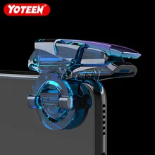 Yoteen металлическая кнопка пуска для PUBG съемки игры L1 R1 Aim Fire Button мобильный телефон джойстик контроллер