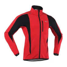 Thermal Cycling Jacket Warm Up Bicycle Clothing Bicycle MTB Cycling Jersey Windproof Sports Coat 6 Colors For Outdoor Sports