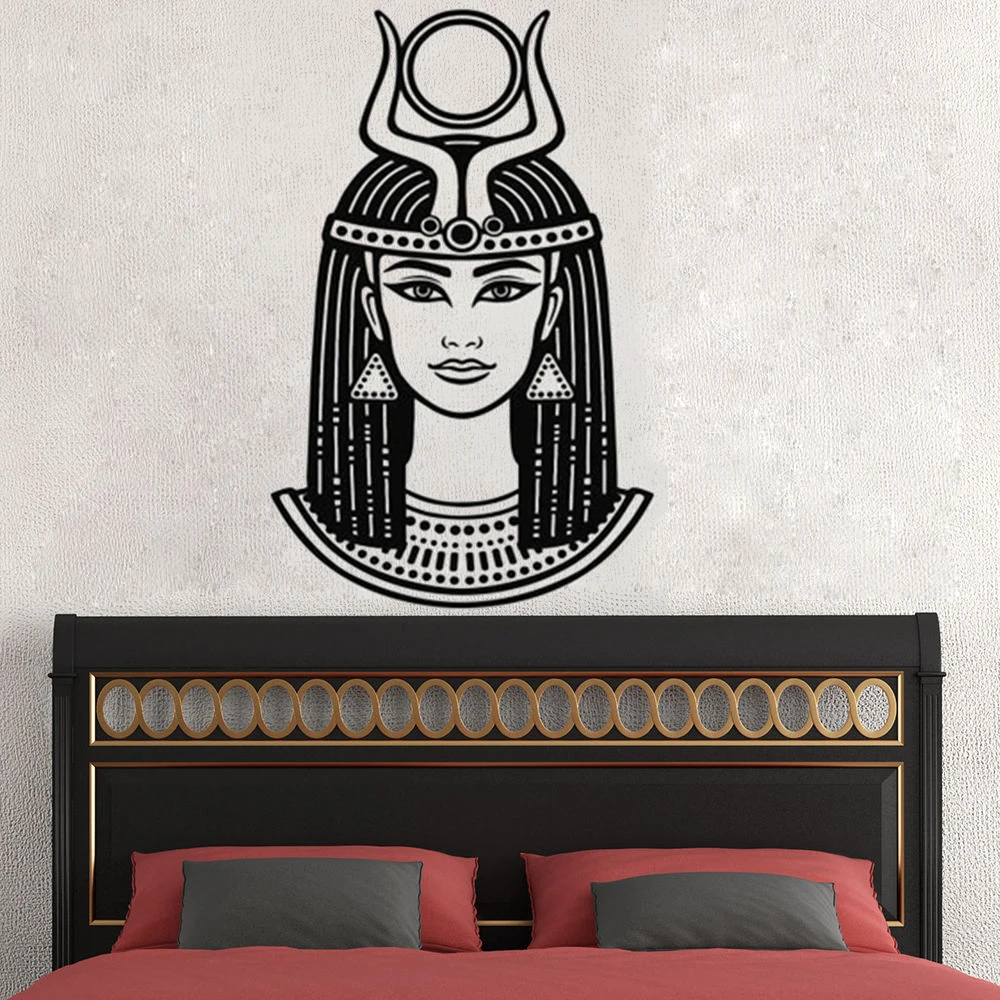 Ancient Egyptian Goddess Wall Sticker Egyptian Queen Vinyl