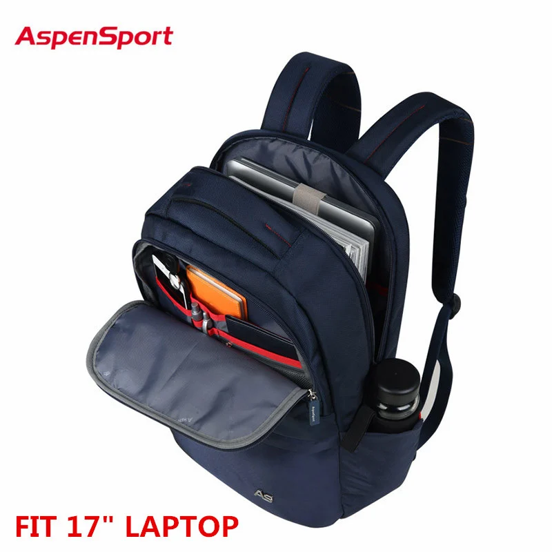 Водонепроницаемые нейлоновые школьные ранцы AspenSport рюкзак для ноутбука 17 дюймов