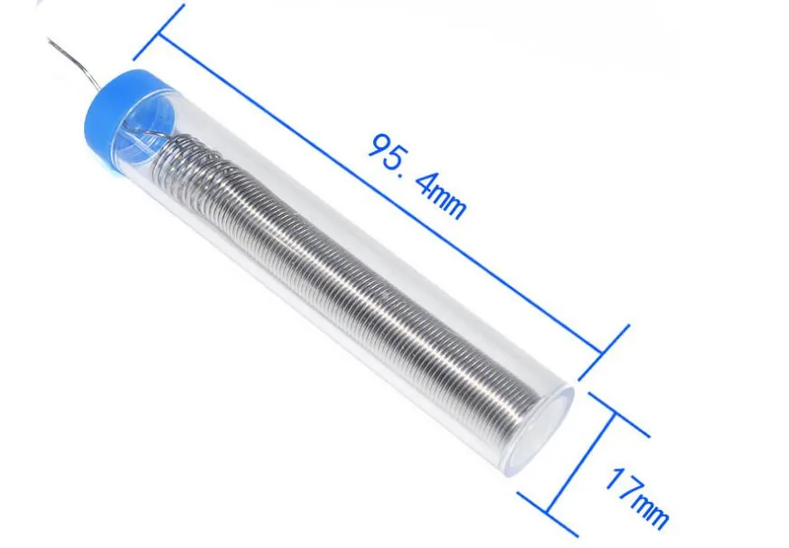0,8 мм Портативный Оловянно-свинцовый припой провод трубки сердцевина канифоли олово для пайки провод ручка для DIY электрическая пайка
