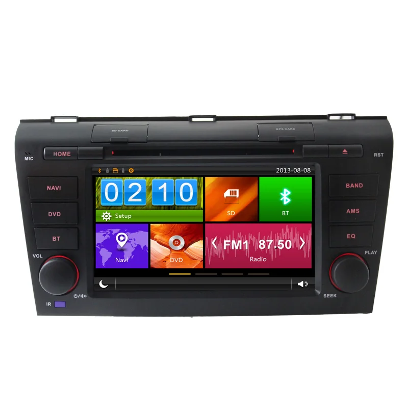 2016 Top For Mazda Old 3 2004 2009 Car Dvd Player Radio Bluetooth Gps Rds Steering