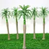 YS03 20pcs 65mm-200mm Model Coconut Trees Palm Model Layout Train Scale 1:50-1:250 O HO Scale NEW