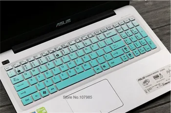 

15 inch laptop keyboard Silicone Protective Keyboard Cover for Asus UX501 N56 A550 FL5600L FL5800L FX50jk w519l K555l zx50 x555s