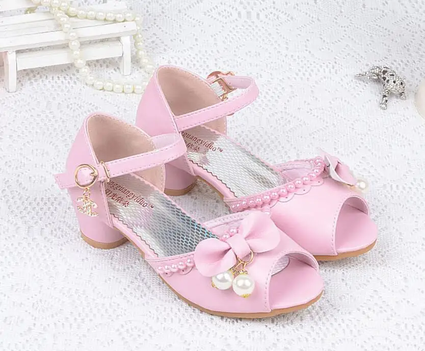Girls high heels sandals-11