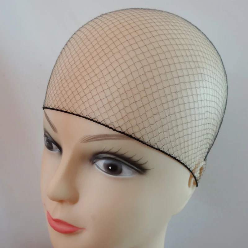 Celý prodej 500pcs hairnet 5mm silon vlasy síťky neviditelná jednorázové  20inch 5 barvivo černá, tmavý hnědá, lehký hnědá, hnědá, blondýnka