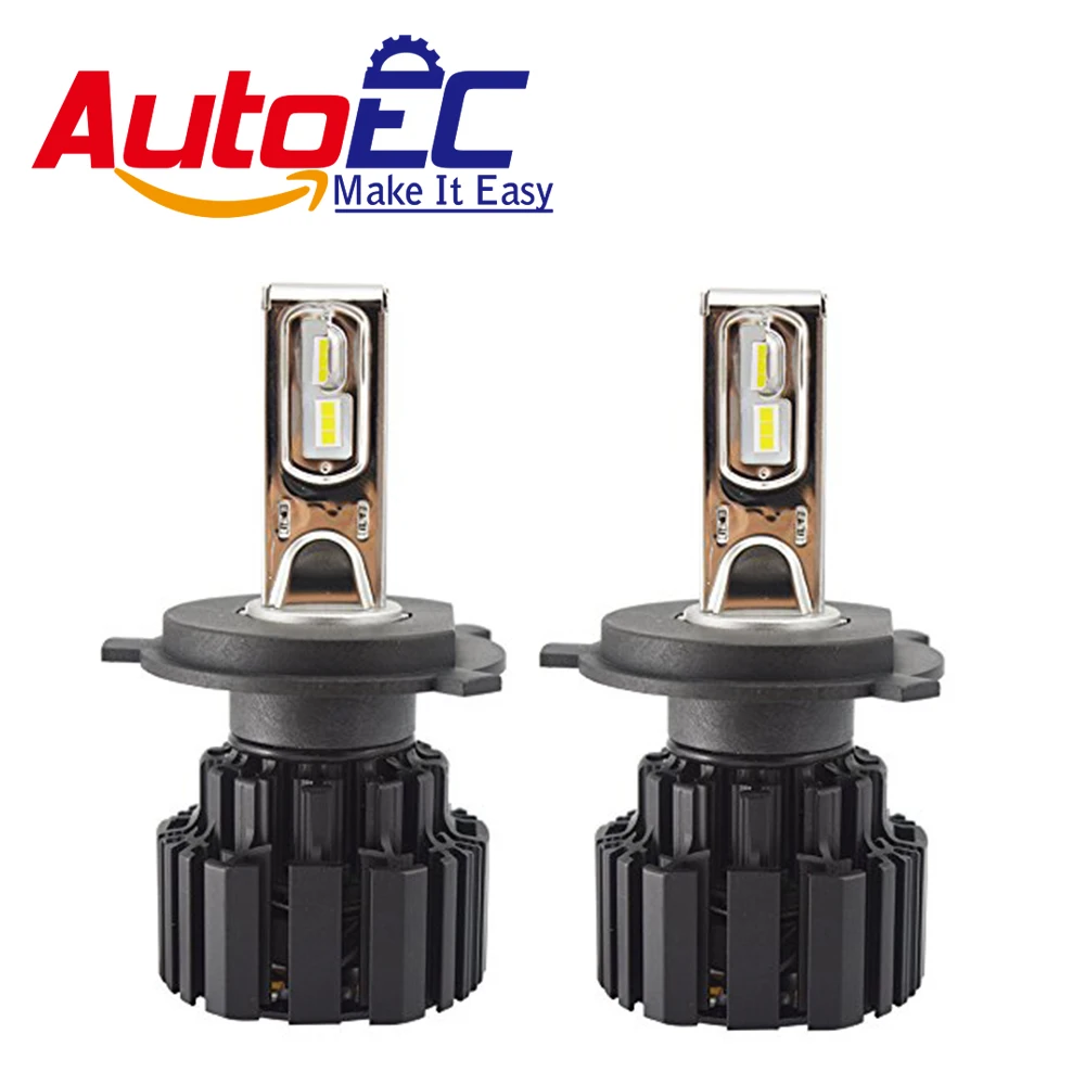 AutoEC 1 комплект P9 H4 H7 D1S D2S D3S 110 W 13600LM светодиодный фары комплект P9 светодиодный головной свет лампы светодиодные лампочки белого 6000 K# LN69