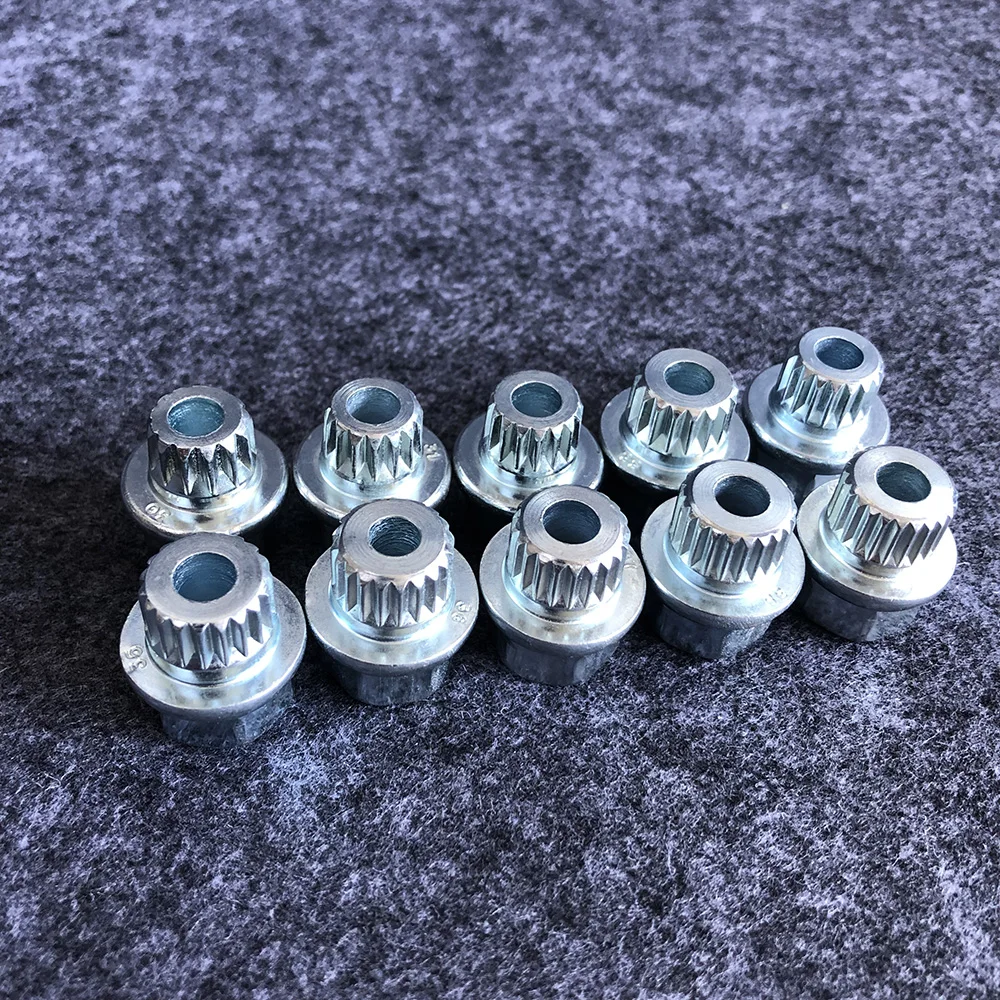 

1PCS For BMW 1 3 5 6 7 Series Mini X1 X2 X3 X4 X5 X6 Anti-theft Wheel Bolt Lock Nut Key Adapter #13Teeth - #23Teeth