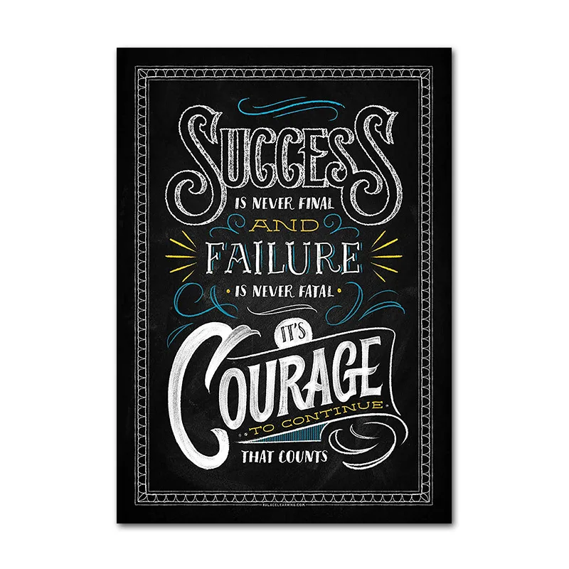 Motivational Classroom Wall Posters Inspirational Quotes for Students Teacher Classroom Decorations MJJ88
